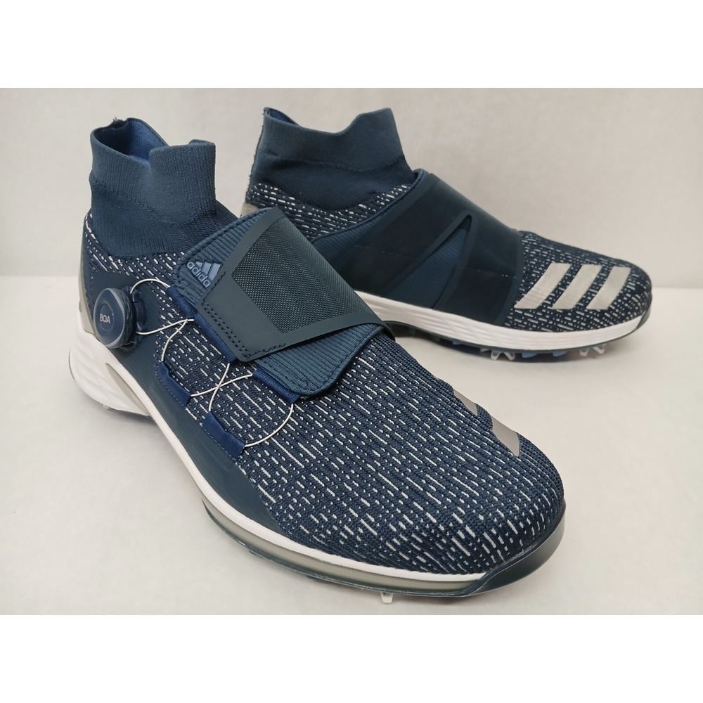 Adidas Men's ZG21 Motion BOA Waterproof Golf Shoes H68593 Crew Navy Sz 10.5